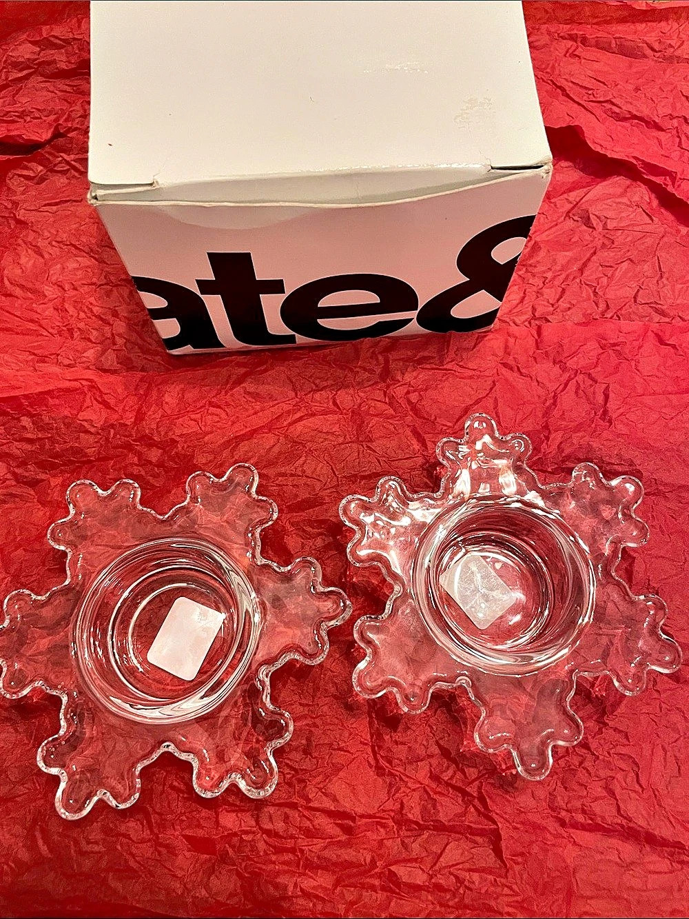 Cuthbertson Clear Glass Pieces with Original Box